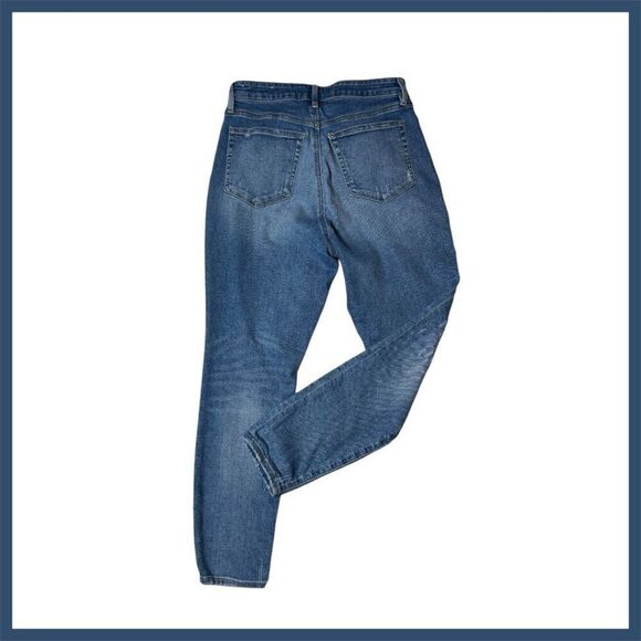 LOFT Women's 28 Petite Curvy High Waist Skinny Jeans, Distressed, Lt. Wash EUC+ - Picture 5 of 6